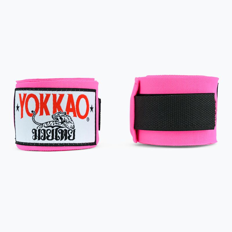 Boxerské bandáže YOKKAO růžové HW-2-8 3