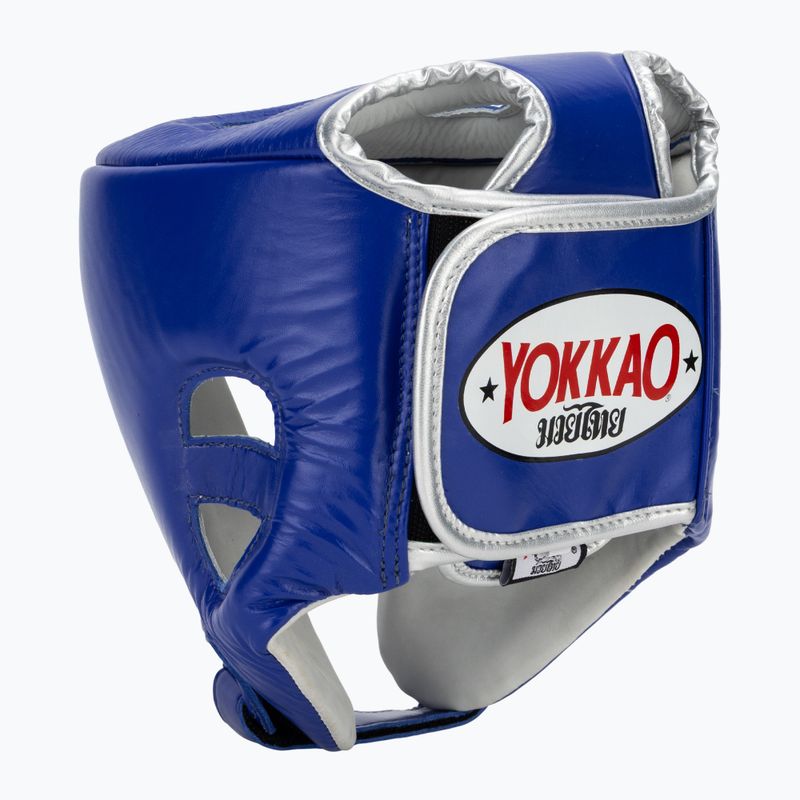 Boxerská helma YOKKAO Competition blue 3