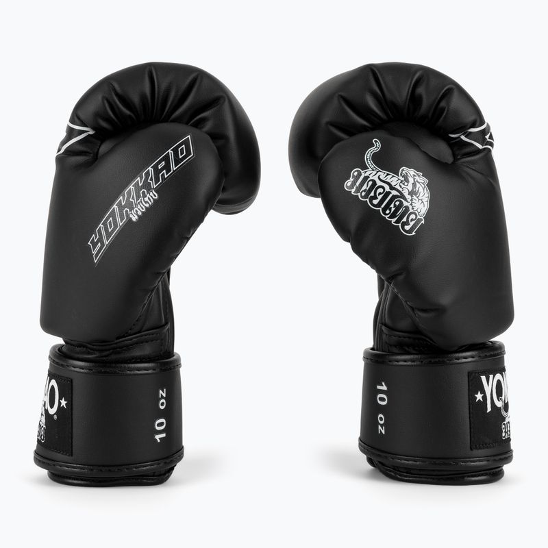 Boxerské rukavice YOKKAO Institution Boxing black 4