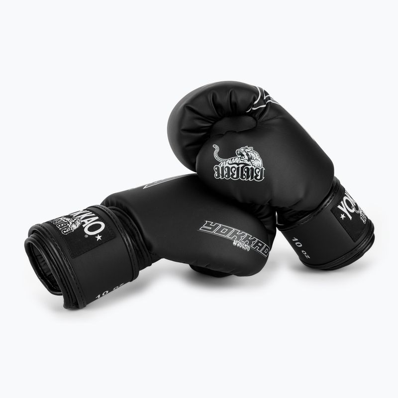 Boxerské rukavice YOKKAO Institution Boxing black 7
