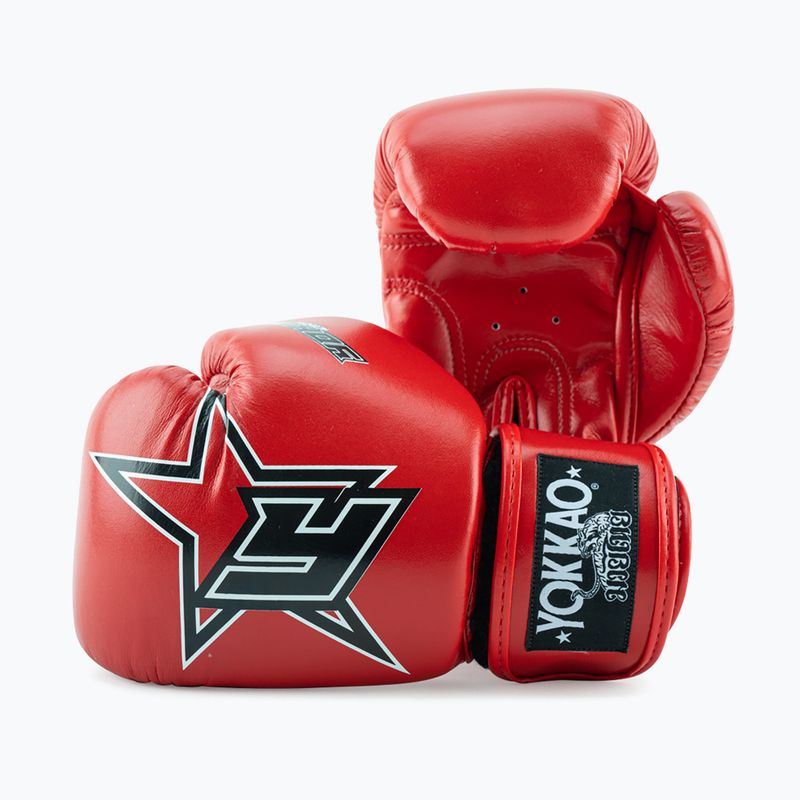 Boxerské rukavice YOKKAO Institution Boxing red 2