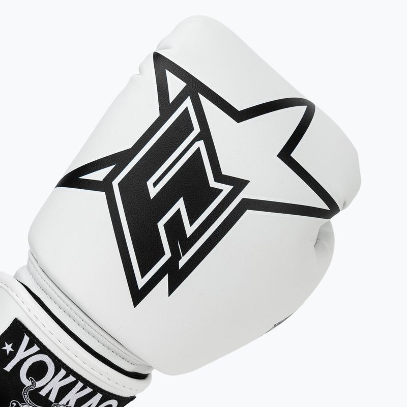 Boxerské rukavice YOKKAO Institution Boxing white 5