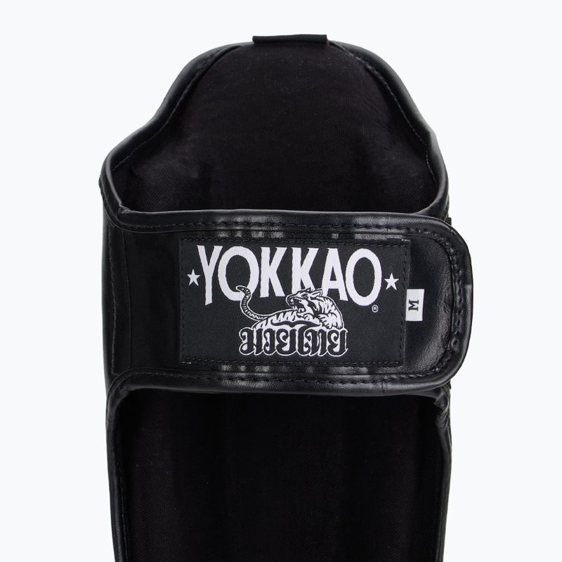 Chrániče holenních kostí a chodidel YOKKAO Vertikální black 7