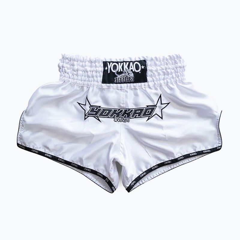 Pánské fitness šortky  YOKKAO Institution CarbonFit white