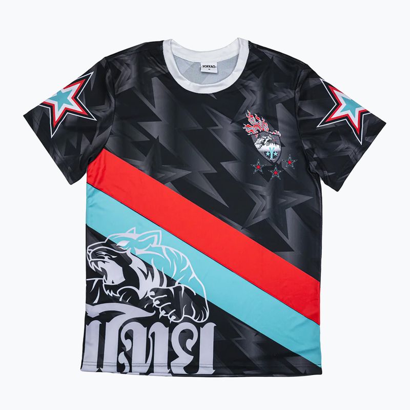 YOKKAO 90'S Workout tričko černé WTYS-NY-98