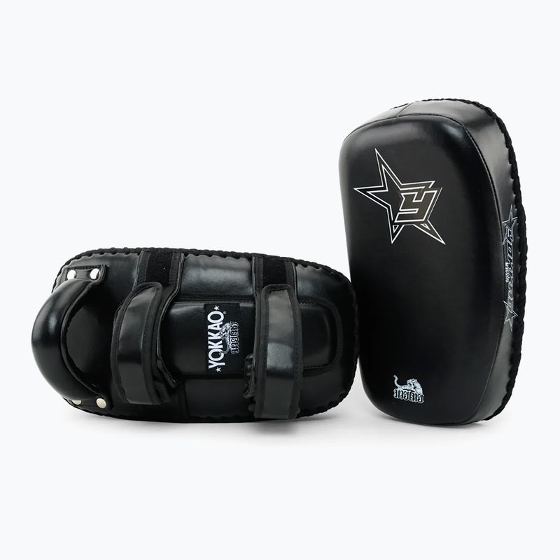 YOKKAO Institution Kick Pads tréninkové kotouče černé KYKS-1 2