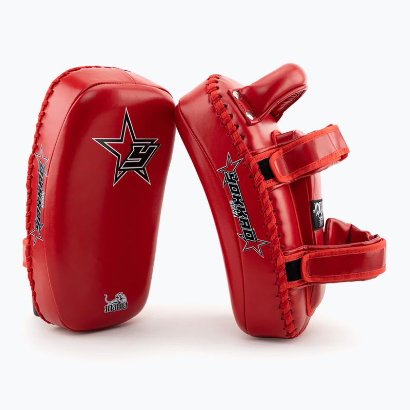 YOKKAO Institution Kick Pads tréninkové kotouče červené KYKS-2 2