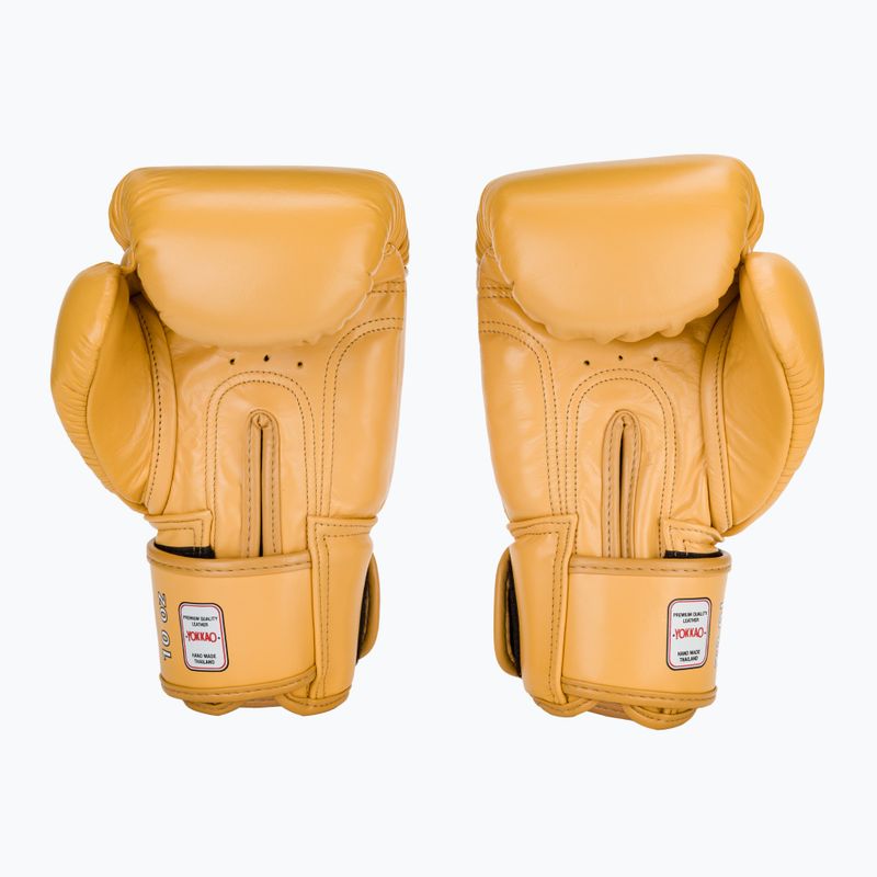 Pánské boxerské rukavice YOKKAO Matrix mango  3