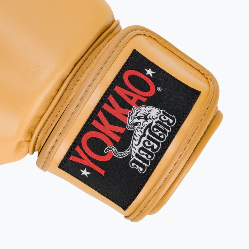 Pánské boxerské rukavice YOKKAO Matrix mango  6