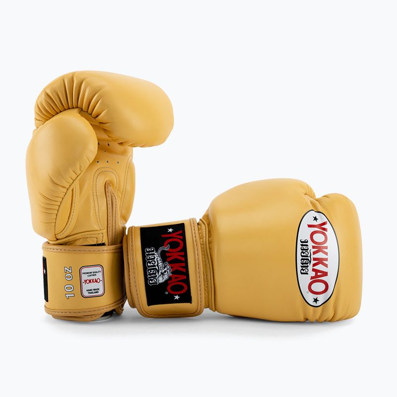 Pánské boxerské rukavice YOKKAO Matrix mango  2
