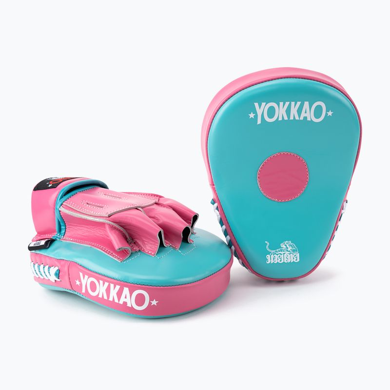 Tréninkové lapy  YOKKAO Focus Mitts hot pink/island 2