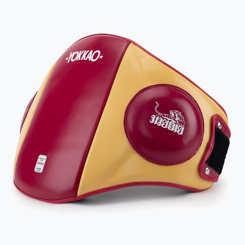 YOKKAO nárazový tréninkový pás červený/žlutý BYPL-21 2