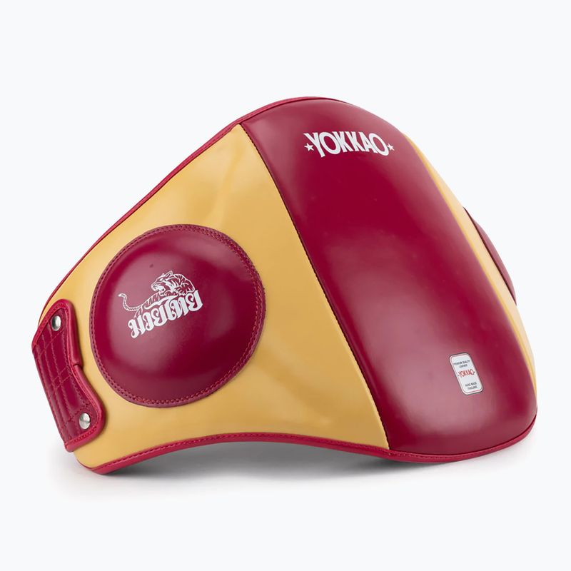 YOKKAO nárazový tréninkový pás červený/žlutý BYPL-21 3