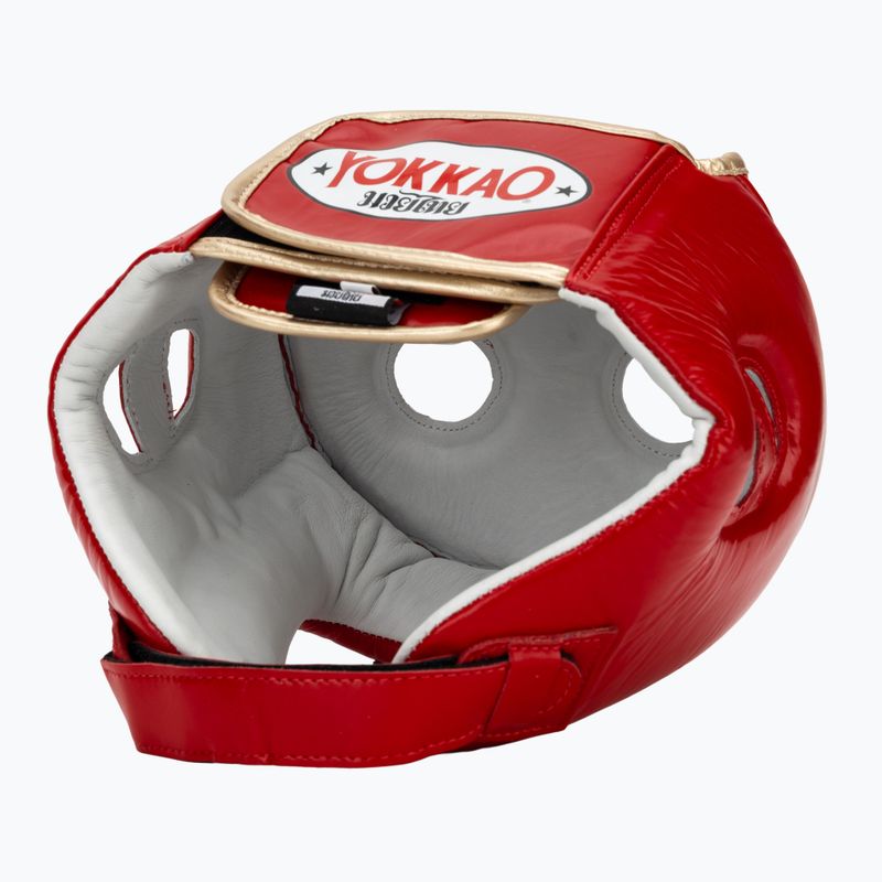 Boxerská helma YOKKAO Competition red 6