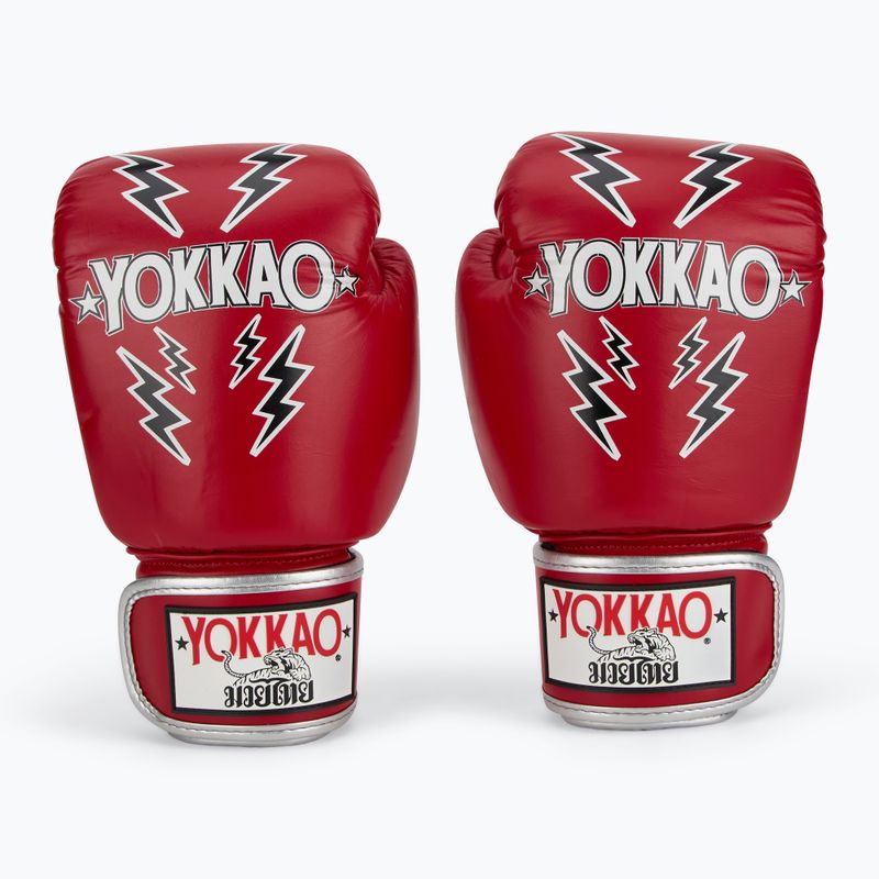 Pánské boxerské rukavice YOKKAO Stadium red 2