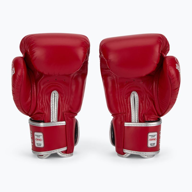 Pánské boxerské rukavice YOKKAO Stadium red 3