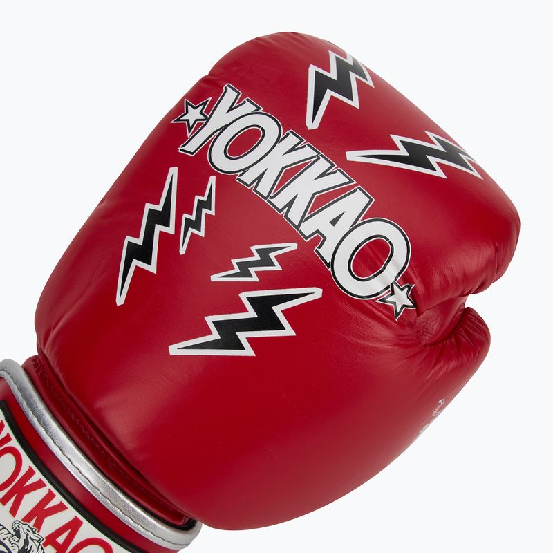 Pánské boxerské rukavice YOKKAO Stadium red 5