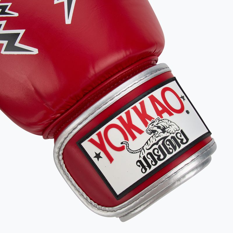 Pánské boxerské rukavice YOKKAO Stadium red 6
