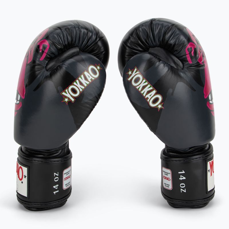 Pánské boxerské rukavice YOKKAO Primate black 4