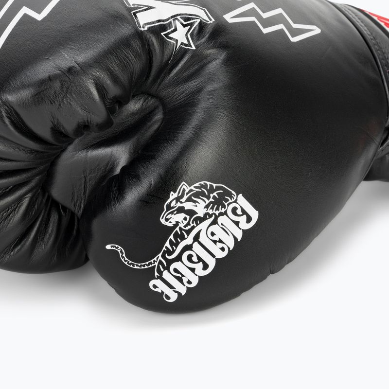 Pánské boxerské rukavice YOKKAO Stadium Lace Up black 7