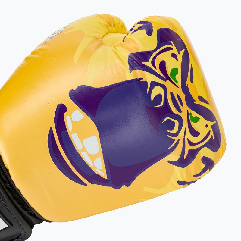 Pánské boxerské rukavice YOKKAO Primate yellow 5