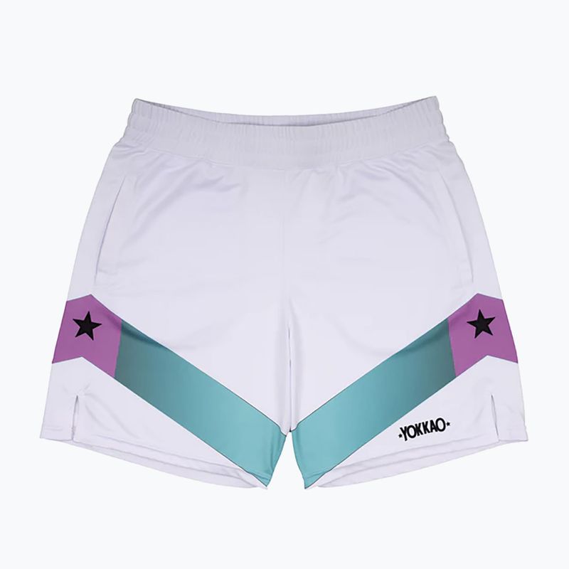 Pánské fitness šortky  YOKKAO Vert Workout white