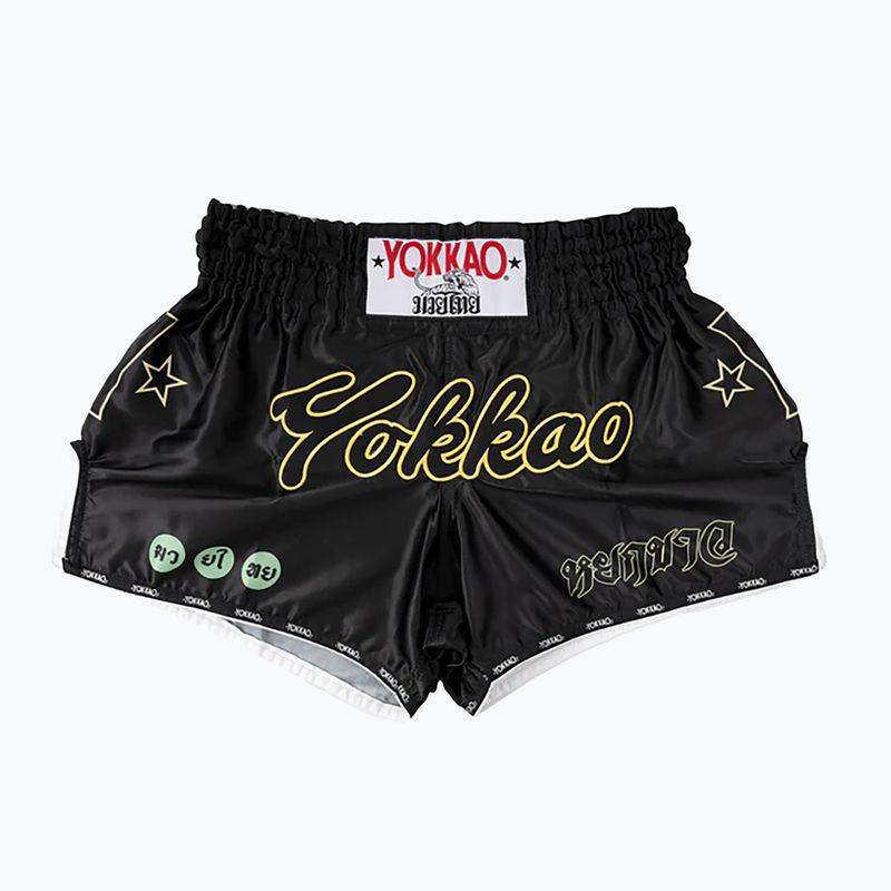 Pánské fitness šortky  YOKKAO Wax CarbonFit black
