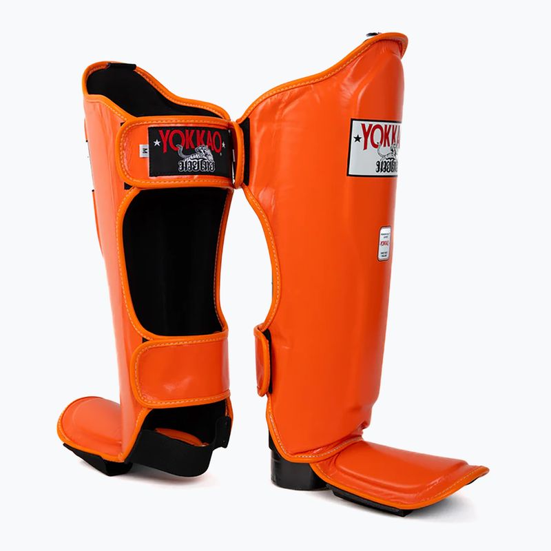 Chrániče holenních kostí a chodidel YOKKAO Matrix orange ibis 3
