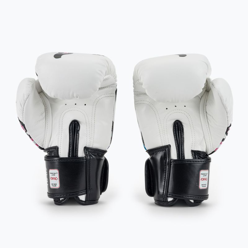 Pánské boxerské rukavice YOKKAO Flames white 3
