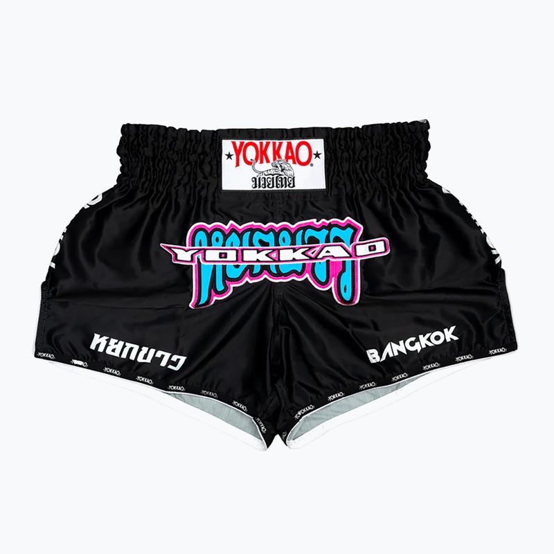 Pánské fitness šortky  YOKKAO East Club Fight black