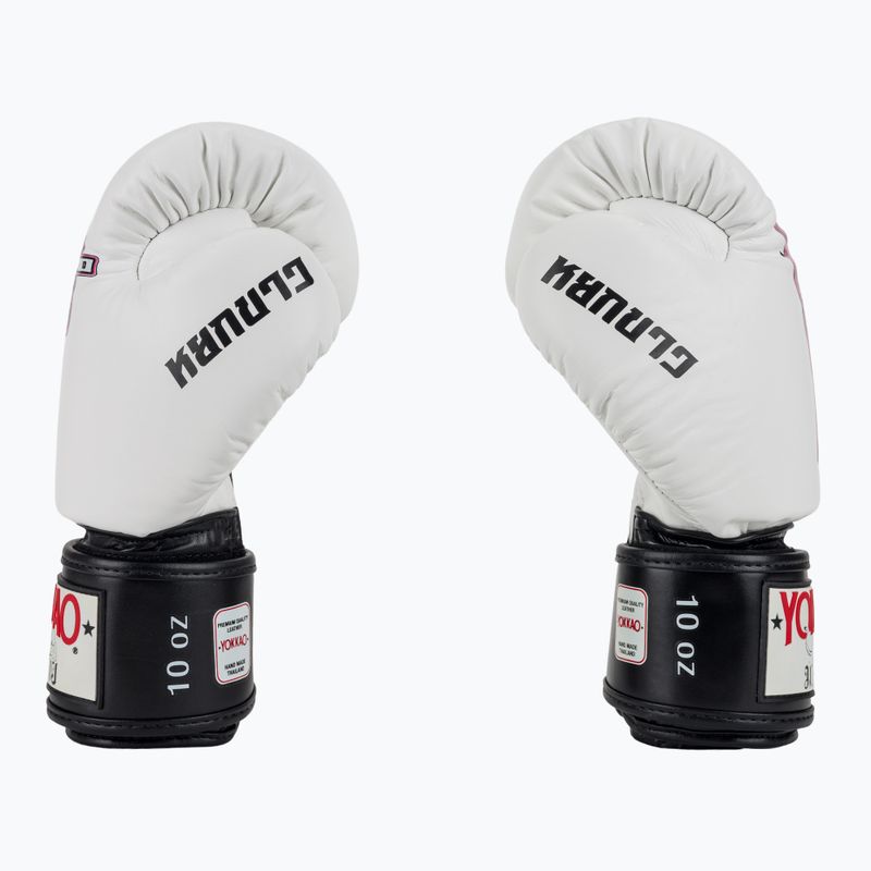 Pánské boxerské rukavice YOKKAO East Club white 4
