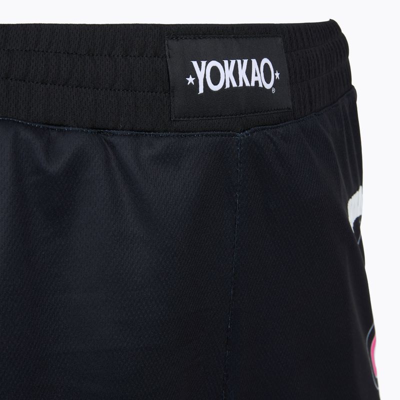 Pánské tréninkové šortky YOKKAO Flames Workout black 4