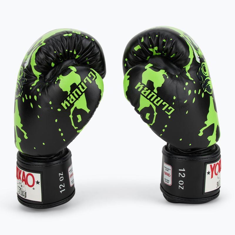 pánské boxerské rukavice YOKKAO Angry Bull black 4