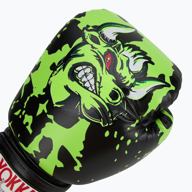 pánské boxerské rukavice YOKKAO Angry Bull black 5