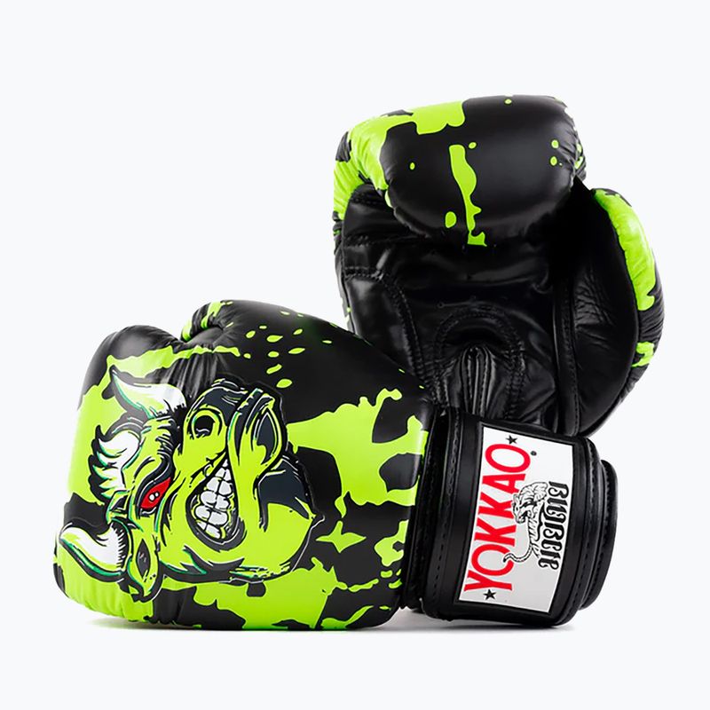 pánské boxerské rukavice YOKKAO Angry Bull black 7