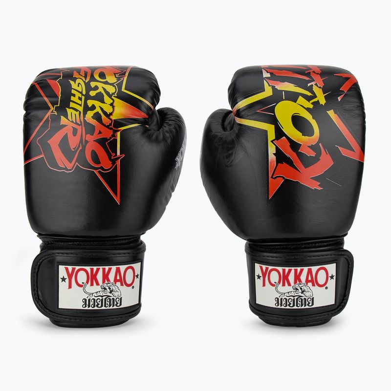 Pánské boxerské rukavice YOKKAO Fighter KO black 2
