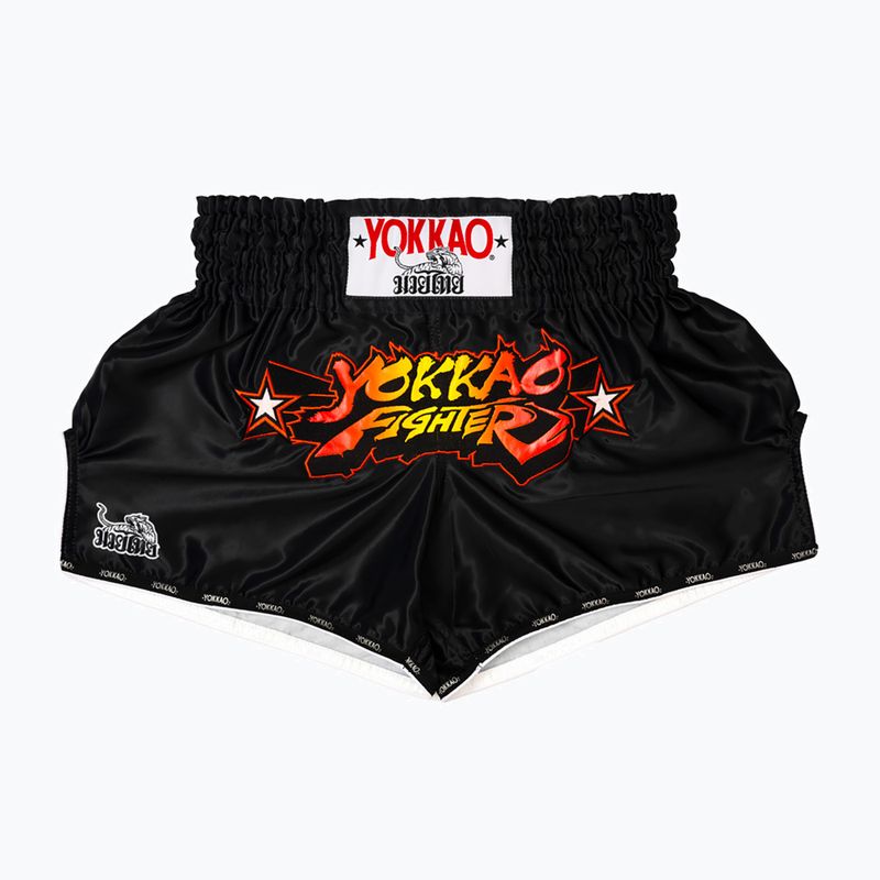Pánské tréninkové šortky YOKKAO Fighter KO Muay Thai black 5