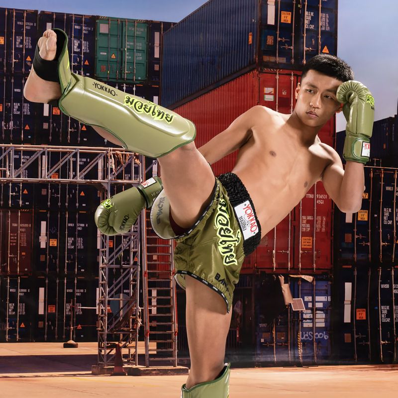 Chrániče holení a chodidel YOKKAO Late Show olive 5