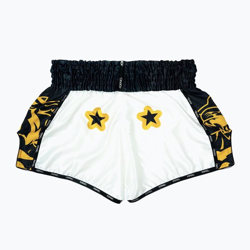 Pánské tréninkové šortky YOKKAO Original Muay Thai white 2