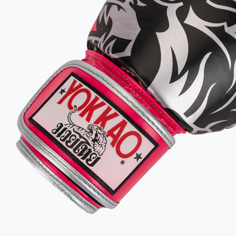 Boxerské rukavice YOKKAO Original Boxing Gloves fuchsia 6