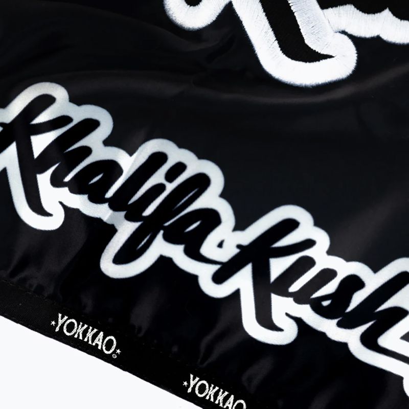 Pánské tréninkové šortky YOKKAO Khalifa Kush Muay Thai black 3