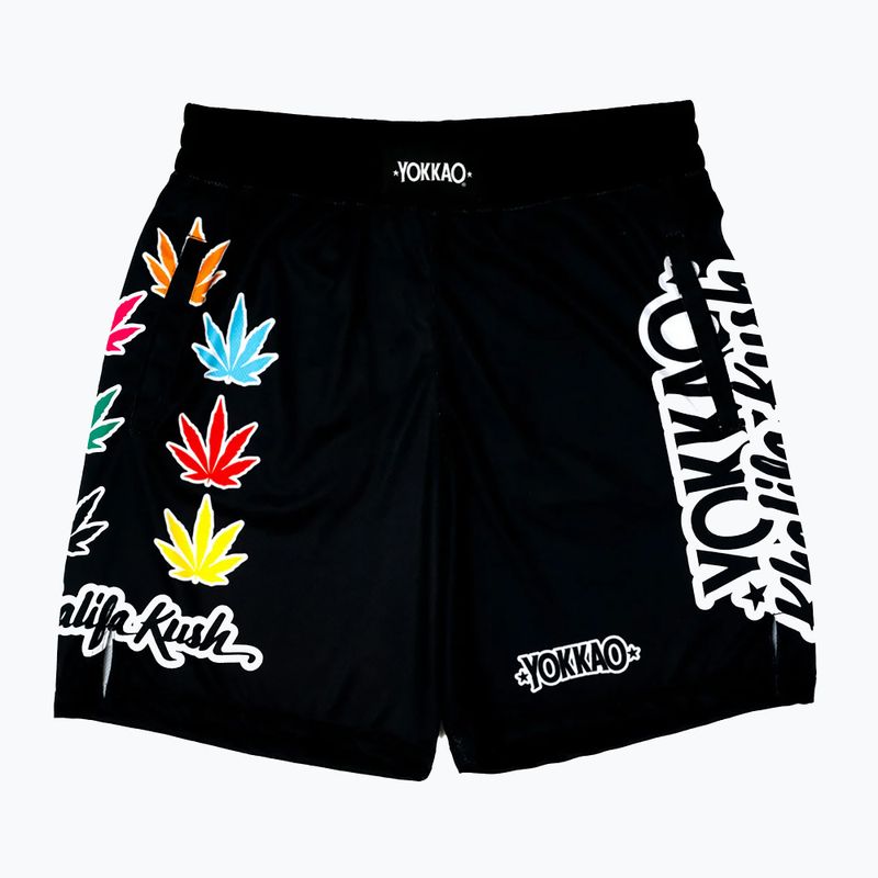 Pánské tréninkové šortky YOKKAO Khalifa Kush Workout black