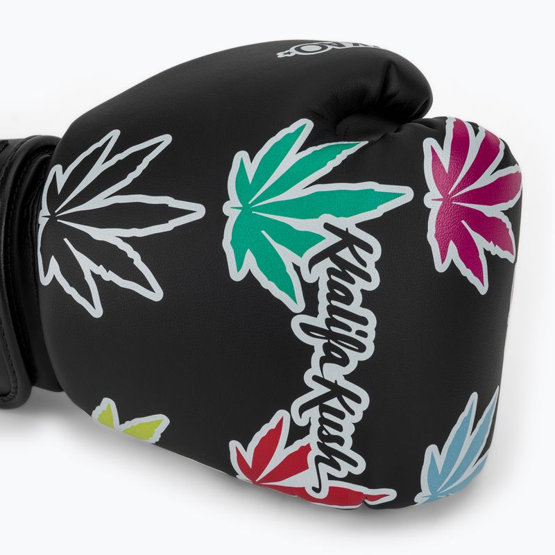 Boxerské rukavice YOKKAO Khalifa Kush Boxing black 5