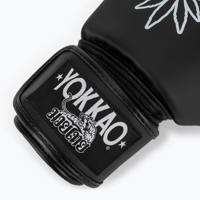 Boxerské rukavice YOKKAO Khalifa Kush Boxing black 6