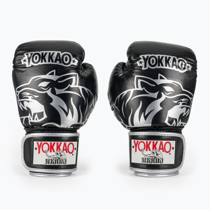 Boxerské rukavice YOKKAO Original Boxing Gloves absolute black 2