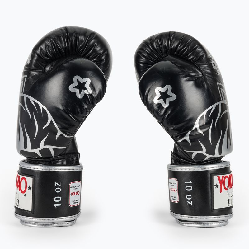 Boxerské rukavice YOKKAO Original Boxing Gloves absolute black 4