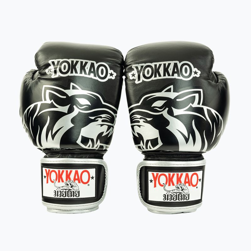 Boxerské rukavice YOKKAO Original Boxing Gloves absolute black 2