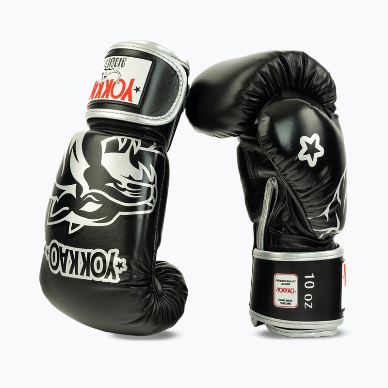 Boxerské rukavice YOKKAO Original Boxing Gloves absolute black 4