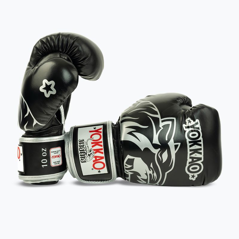 Boxerské rukavice YOKKAO Original Boxing Gloves absolute black 5