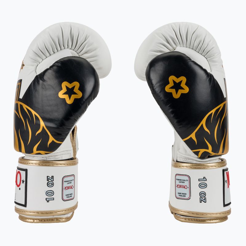 Boxerské rukavice YOKKAO Original Boxing Gloves absolute white 4